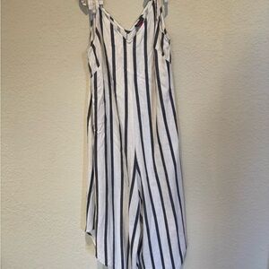 Vince Camuto Striped Jumpsuit